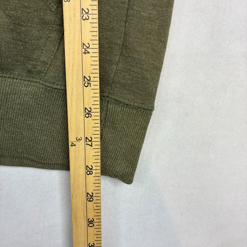 Golds Gym Hoodie Mens Medium Olive Green Muscle 65 Venice California Graphic - Picture 5 of 6